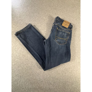 Hollister Classic Straight Jeans Mens 30x30 Medium Wash Blue Denim
